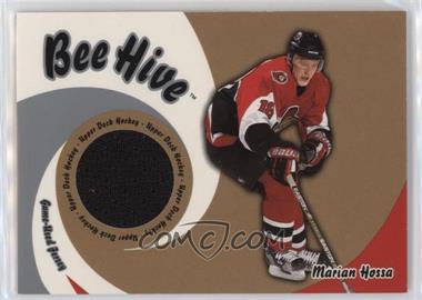 2003-04 Upper Deck Bee Hive - Game-Used Jersey #JT-33 - Marian Hossa