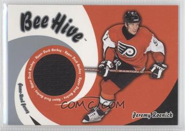 2003-04 Upper Deck Bee Hive - Game-Used Jersey #JT-5 - Jeremy Roenick