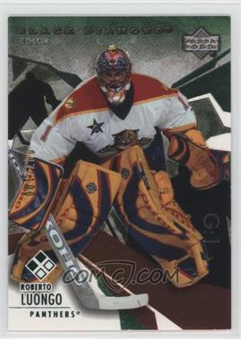 2003-04 Upper Deck Black Diamond - [Base] - Green #103 - Roberto Luongo /100