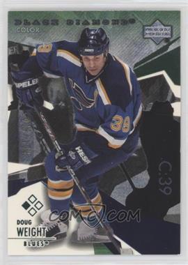 2003-04 Upper Deck Black Diamond - [Base] - Green #39 - Doug Weight /100