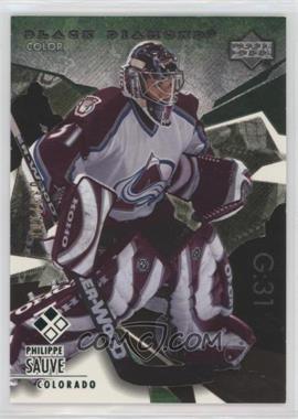 2003-04 Upper Deck Black Diamond - [Base] - Green #95 - Philippe Sauve /100