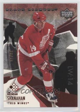 2003-04 Upper Deck Black Diamond - [Base] - Red #77 - Brendan Shanahan /50