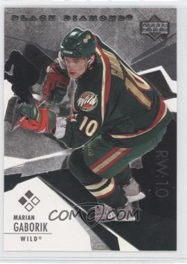 2003-04 Upper Deck Black Diamond - [Base] #122 - Marian Gaborik