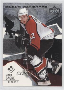 2003-04 Upper Deck Black Diamond - [Base] #86 - Simon Gagne