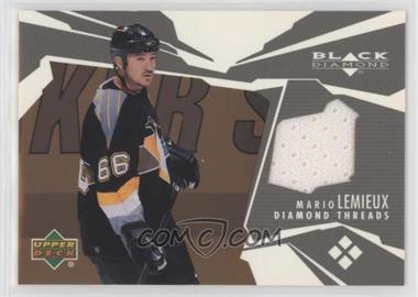 2003-04 Upper Deck Black Diamond - Threads #DT-ML - Mario Lemieux