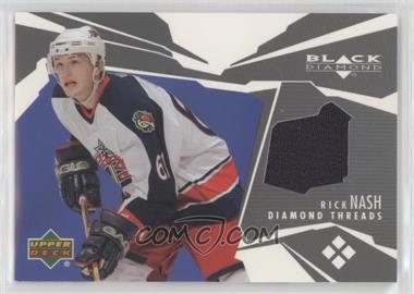 2003-04 Upper Deck Black Diamond - Threads #DT-RN - Rick Nash