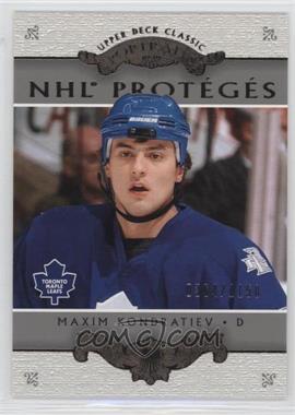 2003-04 Upper Deck Classic Portraits - [Base] #182 - Maxim Kondratiev /1150