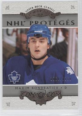 2003-04 Upper Deck Classic Portraits - [Base] #182 - Maxim Kondratiev /1150