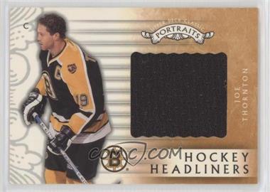 2003-04 Upper Deck Classic Portraits - Hockey Headliners #HH-JT - Joe Thornton