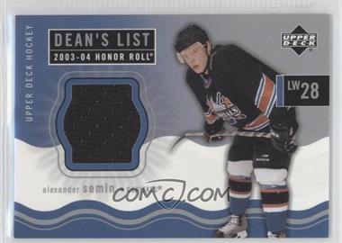 2003-04 Upper Deck Honor Roll - [Base] #176 - Alexander Semin