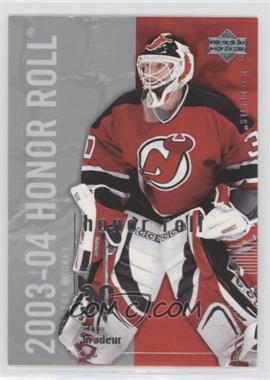 2003-04 Upper Deck Honor Roll - [Base] #48.1 - Martin Brodeur