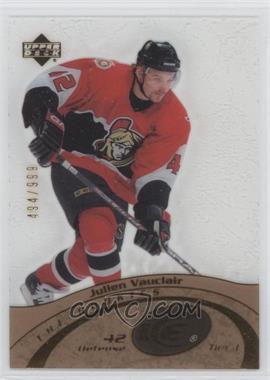 2003-04 Upper Deck Ice - [Base] #105 - Julien Vauclair /999