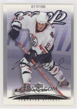 2003-04 Upper Deck MVP - [Base] - Silver Script #163 - Mike Comrie /150