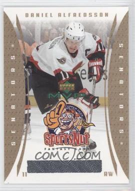 2003-04 Upper Deck MVP - SportsNut Fantasy Game #SN62 - Daniel Alfredsson