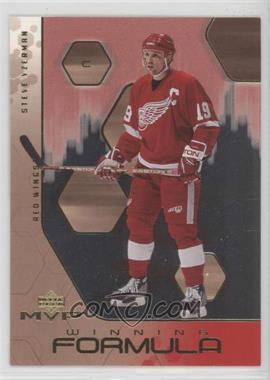 2003-04 Upper Deck MVP - Winning Formula #WF4 - Steve Yzerman