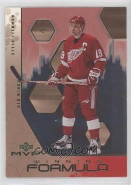 2003-04 Upper Deck MVP - Winning Formula #WF4 - Steve Yzerman