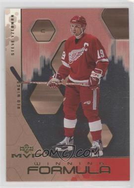 2003-04 Upper Deck MVP - Winning Formula #WF4 - Steve Yzerman