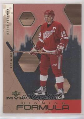 2003-04 Upper Deck MVP - Winning Formula #WF4 - Steve Yzerman