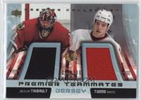 Jocelyn Thibault, Tuomo Ruutu #/100