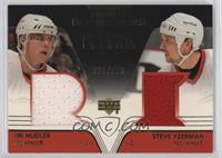 Jiri Hudler, Steve Yzerman #/999