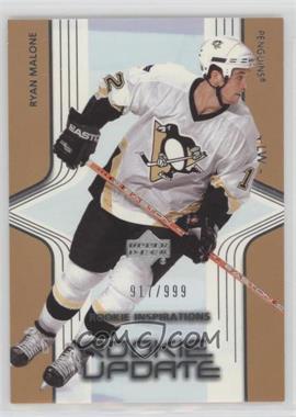 2003-04 Upper Deck Rookie Update - [Base] #96 - Ryan Malone /999