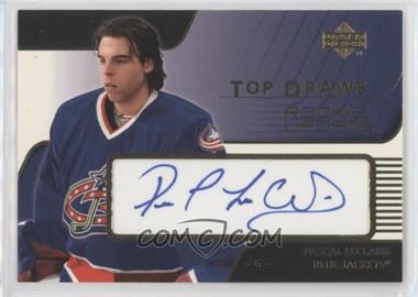 2003-04 Upper Deck Rookie Update - Top Draws #TD-12 - Pascal Leclaire