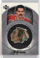 Michel Goulet (Blackhawks Logo)