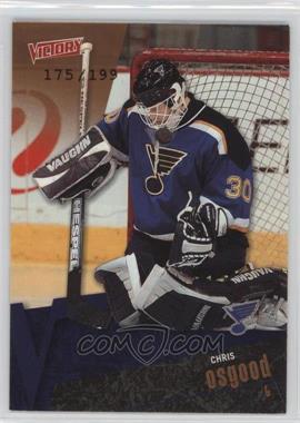 2003-04 Upper Deck Victory - [Base] - Bronze #168 - Chris Osgood /199