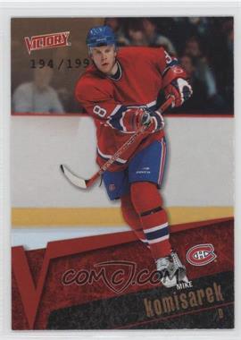 2003-04 Upper Deck Victory - [Base] - Bronze #99 - Mike Komisarek /199