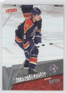 2003-04 Upper Deck Victory - [Base] #204 - Nathan Horton