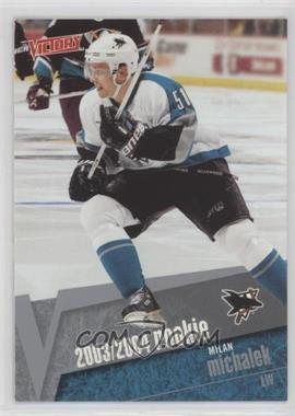 2003-04 Upper Deck Victory - [Base] #208 - Milan Michalek