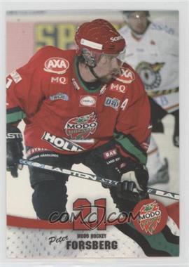 2004-05 Card Cabinet SHL Elitset - [Base] #248 - Peter Forsberg