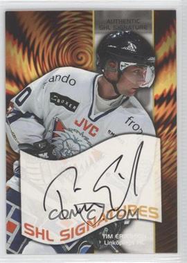 2004-05 Card Cabinet SHL Elitset Series 2 - SHL Signatures Series A #_TIER - Tim Eriksson