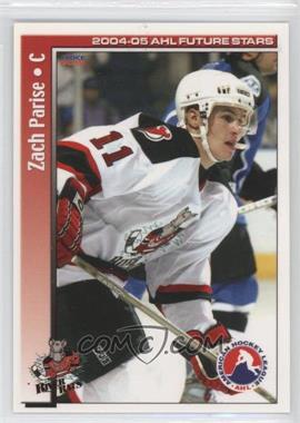 2004-05 Choice AHL Future Stars - [Base] #01 - Zach Parise