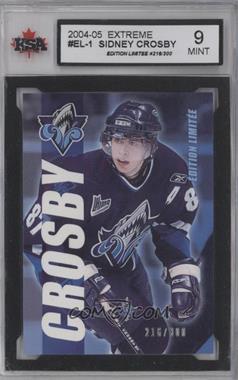 2004-05 Extreme Rimouski Oceanic - Edition Limitee #EL-1 - Sidney Crosby /300 [KSA 9 MINT]