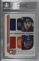 Mike Bossy, Bryan Trottier [BGS Encased] #/20