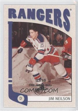 2004-05 In the Game Franchises Canadian Edition - [Base] - The National Chicago #409 - Jim Neilson /10