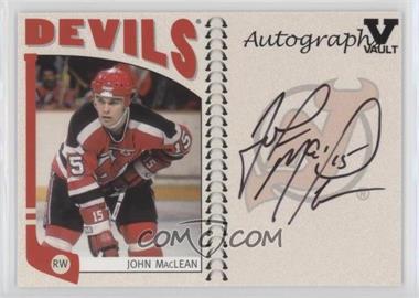 2004-05 In the Game Franchises US East Edition - Autographs - ITG Vault Black #A-JMA - John MacLean