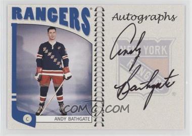 2004-05 In the Game Franchises US East Edition - Autographs #A-AB - Andy Bathgate