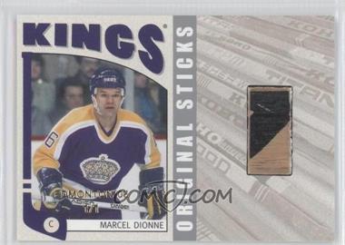 2004-05 In the Game Franchises US West Edition - Original Sticks - Silver Edmonton '05 #WOS-10 - Marcel Dionne /1