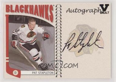 2004-05 In the Game Franchises Update Edition - Autographs - ITG Vault Black #A-PS - Pat Stapleton