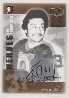 2004-05 In the Game Heroes and Prospects - Autographs #A-GF - Grant Fuhr