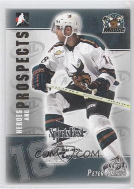 2004-05 In the Game Heroes and Prospects - [Base] - SportsFest Chicago #196 - Peter Sarno /10