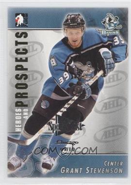 2004-05 In the Game Heroes and Prospects - [Base] - SportsFest Chicago #50 - Grant Stevenson /10