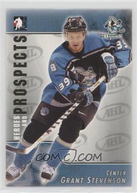 2004-05 In the Game Heroes and Prospects - [Base] #50 - Grant Stevenson