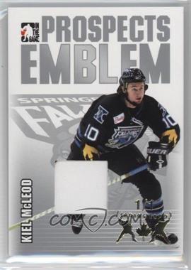 2004-05 In the Game Heroes and Prospects - Emblem - Silver Spring Expo #GUE-40 - Kiel McLeod /1