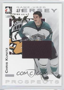 2004-05 In the Game Heroes and Prospects - Game-Used Jersey - Spring Expo #GUJ-41 - Chris Kunitz /1