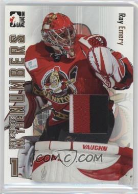 2004-05 In the Game Heroes and Prospects - In the Numbers - Gold #ITN-13 - Ray Emery /5