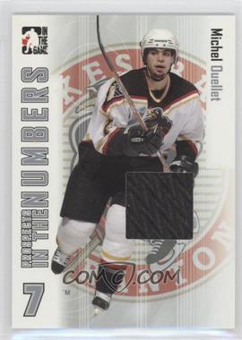 2004-05 In the Game Heroes and Prospects - In the Numbers - Silver #ITN-12 - Michel Ouellet /25