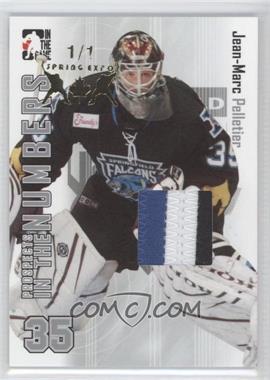 2004-05 In the Game Heroes and Prospects - In the Numbers - Spring Expo #ITN-23 - Jean-Marc Pelletier /1